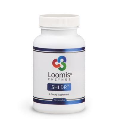 SHLDR 90 capsule bottle